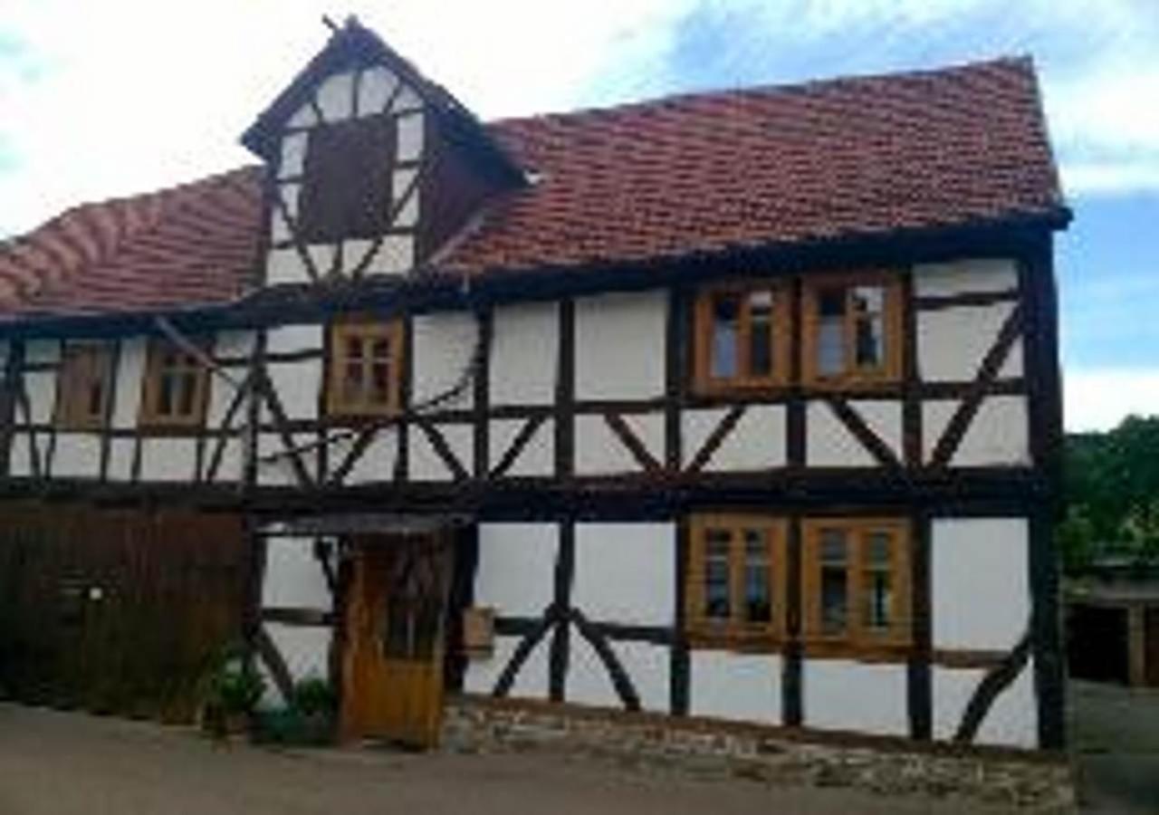 Aeltestes Haus In Quentel - Ferienwohnung 1 Mit Kleinem Garten Lichtenau Exterior photo