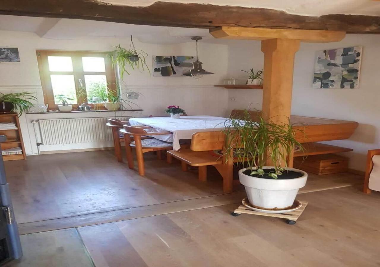 Aeltestes Haus In Quentel - Ferienwohnung 1 Mit Kleinem Garten Lichtenau Exterior photo