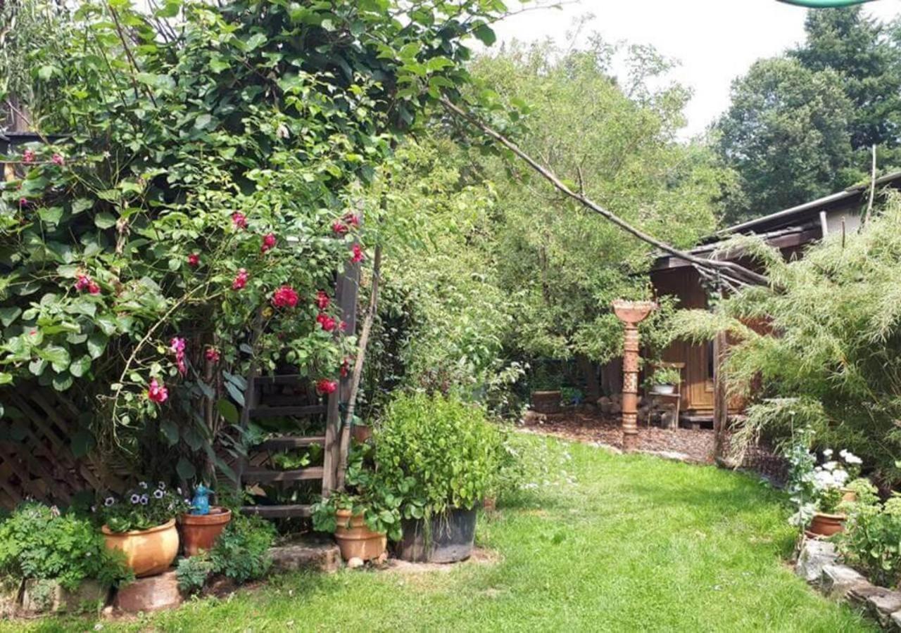 Aeltestes Haus In Quentel - Ferienwohnung 1 Mit Kleinem Garten Lichtenau Exterior photo